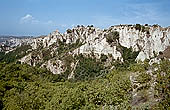 Pirin Mountains, the sand pyramids of Melnik 